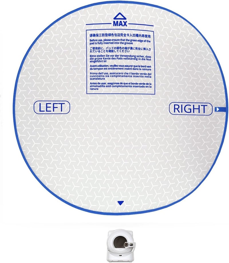 PETKIT High Performance Litter Pad Ultra Exclusive for Purobot Ultra Camera Automatic Cat Litter Box, Waterproof Leakproof Cylinder Pad, Anti-Stick/Scratch-Resistant Litter Box Mat - Image 1